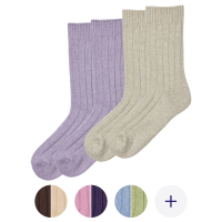 Aldi S&uuml;d  UP2FASHION Damen-/Herren-Home-Socken 2er-Pack