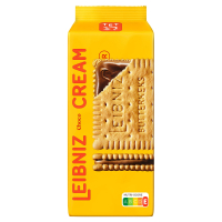 Aldi S&uuml;d  LEIBNIZ Keksn Cream 228 g, Chocolate