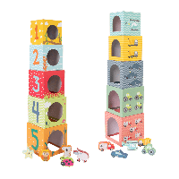 Aldi Nord Toylino TOYLINO Stapelturm mit Figuren