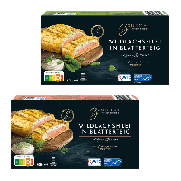 Aldi Nord Gourmet Finest Cuisine GOURMET FINEST CUISINE Wildlachsfilet in Bl&auml;tterteig