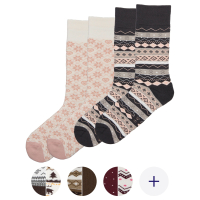Aldi S&uuml;d  UP2FASHION Damen-/Herren Bergsocken, 2er-Pack