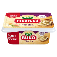 Aldi S&uuml;d  ARLA Buko Frischk&auml;se 300 g, Indian Curry