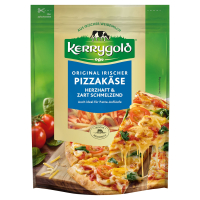 Aldi S&uuml;d  KERRYGOLD Reibek&auml;se 150 g, Pizzak&auml;se