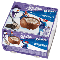 Aldi S&uuml;d  MILKA Snow Balls&nbsp;112 g, Oreos