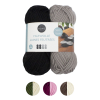 Aldi S&uuml;d  HOME CREATION Filzwolle 200 g