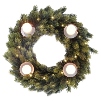 Aldi S&uuml;d  HOME CREATION LED Weihnachtskranz