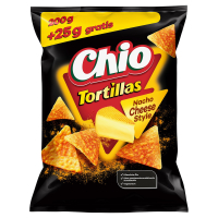 Aldi S&uuml;d  CHIO Tortillas XXL 225 g, Nacho-K&auml;se