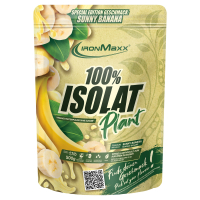Aldi S&uuml;d  IRONMAXX 100 % Isolat Plant Pulver 500 g, Banane