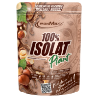 Aldi S&uuml;d  IRONMAXX 100 % Isolat Plant Pulver 500 g, Haselnuss