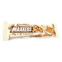 Aldi S&uuml;d  IRONMAXX Maxxers Protein Riegel 49 g, White Peanut Caramel