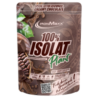 Aldi S&uuml;d  IRONMAXX 100 % Isolat Plant Pulver 500 g, Cremige Schokolade