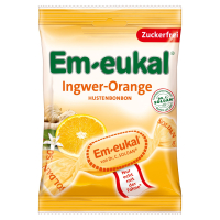 Aldi S&uuml;d  EM-EUKAL&reg; Bonbons, Ingwer-Orange 90 g