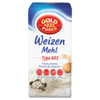 Aldi S&uuml;d  GOLDPUDER Weizenmehl Type 405 2,5 kg