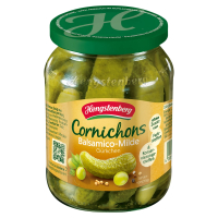 Aldi S&uuml;d  HENGSTENBERG Cornichons Mix, Balsamico mild