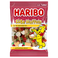 Aldi S&uuml;d  HARIBO Weihnachten, S&uuml;&szlig;e Waffeln 175g