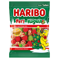 Aldi S&uuml;d  HARIBO Weihnachten, Perl-Kugeln 175g