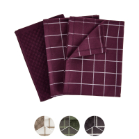 Aldi S&uuml;d  CROFTON Strukturierte Geschirrt&uuml;cher, 3er-Packung