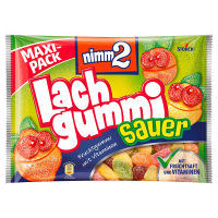 Aldi S&uuml;d  Nimm2 Lachgummi 200 g, Sauer
