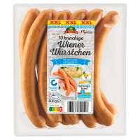 Aldi S&uuml;d  GUT DREI EICHEN Wiener W&uuml;rstchen 600 g