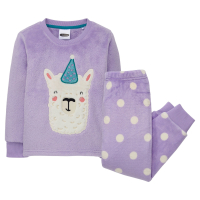 Aldi S&uuml;d  LILY & DAN Fleece Pyjama, M&auml;dchen