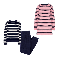 Aldi Nord Up2fashion UP2FASHION Frottee-Pyjama / -Nachthemd