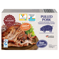 Aldi S&uuml;d  MEINE METZGEREI Pulled Pork 550 g