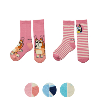 Aldi S&uuml;d  Bluey Kinder-Socken 2er-Pack