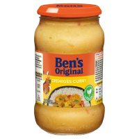 Aldi S&uuml;d  BENS ORIGINAL Saucen 400 g, cremiges Curry