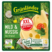 Aldi S&uuml;d  GR&Uuml;NL&Auml;NDER XXL 240 g, mild und nussig