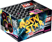 Aldi S&uuml;d  WECO Rockstar Batterie-Feuerwerk