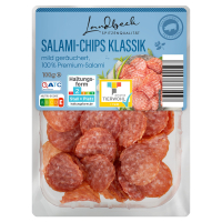 Aldi S&uuml;d  LANDBECK Salami Chips 100 g, Klassik