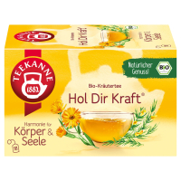 Aldi S&uuml;d  TEEKANNE Bio Harmonie Tee, Hol Dir Kraft