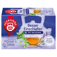 Aldi S&uuml;d  TEEKANNE Bio Harmonie Tee, Besser einschlafen