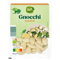 Aldi S&uuml;d  BIO Bio-Gnocchi 400 g, Klassik