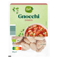 Aldi S&uuml;d  BIO Bio-Gnocchi 400g, Dinkel