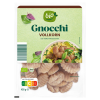 Aldi S&uuml;d  BIO Bio-Gnocchi 400 g, Vollkorn