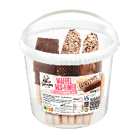 Aldi Nord Alpenschmaus ALPENSCHMAUS Waffelmix-Eimer