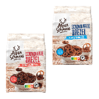 Aldi Nord Alpenschmaus ALPENSCHMAUS Schokolierte Brezeln