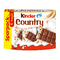 Aldi Nord Ferrero FERRERO Kinder Country Sparpack