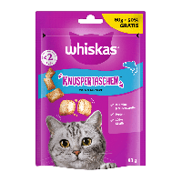 Aldi Nord Whiskas WHISKAS Knuspertaschen Lachs