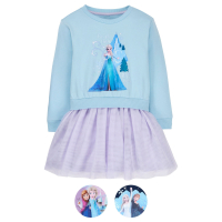 Aldi S&uuml;d  FROZEN Kinder T&uuml;ll Sweatkleid