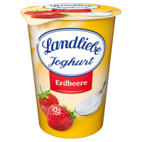 Aldi S&uuml;d  LANDLIEBE Fruchtjoghurt 500 g, Erdbeere