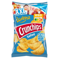 Aldi S&uuml;d  LORENZ Crunchips XXL 220 g, Gesalzen
