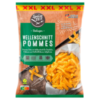 Aldi S&uuml;d  SPEISEZEIT Wellenschnittpommes 2,5 kg