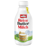 Aldi S&uuml;d  M&Uuml;LLER Reine Buttermilch 500 g
