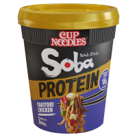 Aldi S&uuml;d  NISSIN Soba Cup Protein, Protein Yakitori Chilli