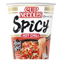 Aldi S&uuml;d  NISSIN Ramen Style cups, scharf