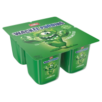 Aldi S&uuml;d  M&Uuml;LLER Wackelpudding 4 x 125 g, Waldmeister