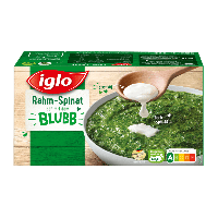 Aldi Nord Iglo IGLO Rahmspinat