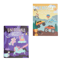 Aldi Nord  Glitzer- / Metallic-Stickerbuch